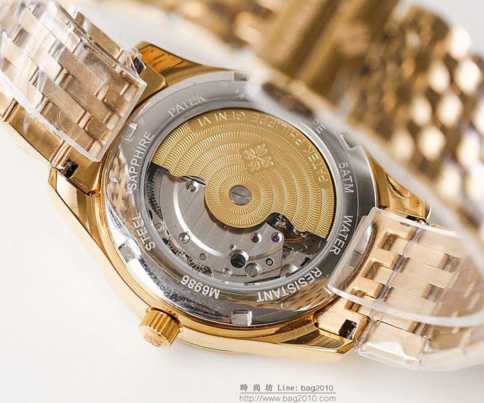 百達翡麗PATEK PHILPPE 精品 男士高檔商務腕表 全自動機芯 深度防水  wssb4223